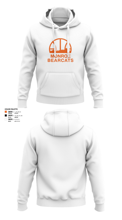 Monroe High School Basketball 86135082 Hoodie - 2
