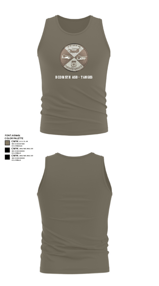 Tank Top, B Co 615th ASB - Tangos, Army, Teamtime, Team time, sublimation, custom sports apparel, team uniforms, spirit wear, spiritwear, sports uniforms, custom shirts, team store, custom team store, fundraiser sports, apparel fundraiser