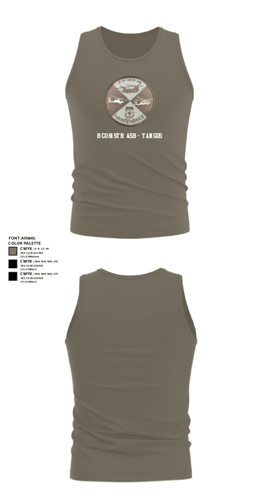 B Co 615th ASB - Tangos 38236769 Tank Top - 79