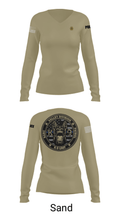 VALLEY K9 75951631 Women's Long Sleeve V-neck Shirt - 92