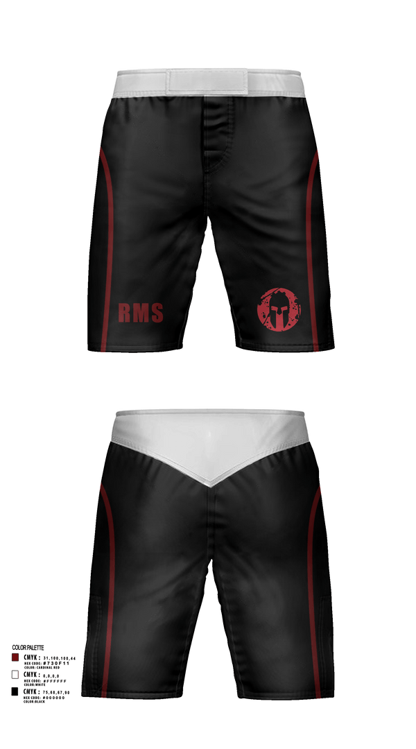 Fight Shorts, Riverton Middle School Wrestling, Wrestling, Teamtime, Team time, sublimation, custom sports apparel, team uniforms, spirit wear, spiritwear, sports uniforms, custom shirts, team store, custom team store, fundraiser sports, apparel fundraiser