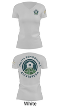 Beach Tennis Tampa 32781040 Women's Short Sleeve V-neck Shirt - 19