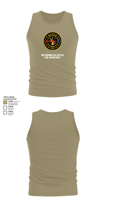 Tank Top, Ravenswood Volunteer Fire Department, , Teamtime, Team time, sublimation, custom sports apparel, team uniforms, spirit wear, spiritwear, sports uniforms, custom shirts, team store, custom team store, fundraiser sports, apparel fundraiser