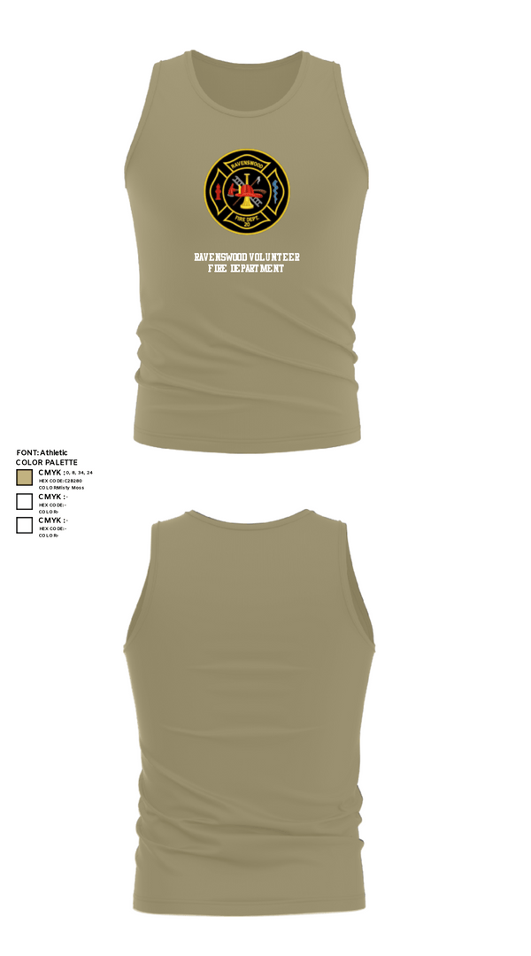 Tank Top, Ravenswood Volunteer Fire Department, , Teamtime, Team time, sublimation, custom sports apparel, team uniforms, spirit wear, spiritwear, sports uniforms, custom shirts, team store, custom team store, fundraiser sports, apparel fundraiser