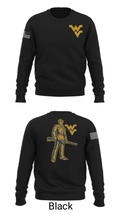 West Virginia University Track 13557835 Crew Neck Sweatshirt - 9