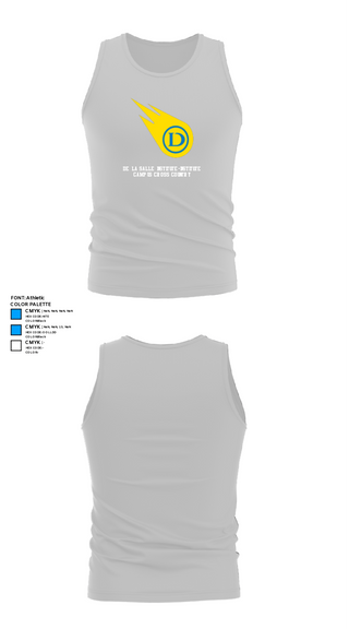 Tank Top, De La Salle Institute-Institute Campus Cross Country, Cross Country, Teamtime, Team time, sublimation, custom sports apparel, team uniforms, spirit wear, spiritwear, sports uniforms, custom shirts, team store, custom team store, fundraiser sports, apparel fundraiser