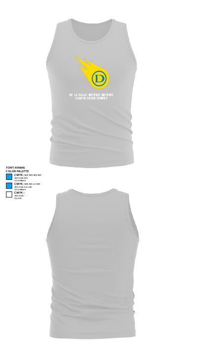 De La Salle Institute-Institute Campus Cross Country 96173518 Tank Top - 13