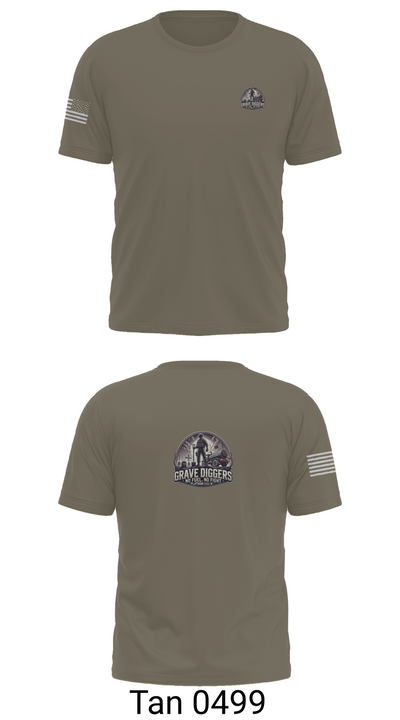 Gravediggers 54270931 Short Sleeve Performance Shirt - 76
