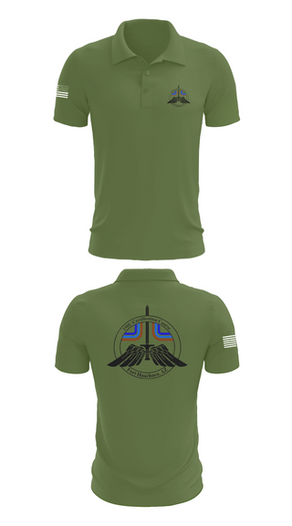 Short Sleeve Performance Polo, 2-13th AVN REGT, 150U Certification Course, , Teamtime, Team time, sublimation, custom sports apparel, team uniforms, spirit wear, spiritwear, sports uniforms, custom shirts, team store, custom team store, fundraiser sports, apparel fundraiser