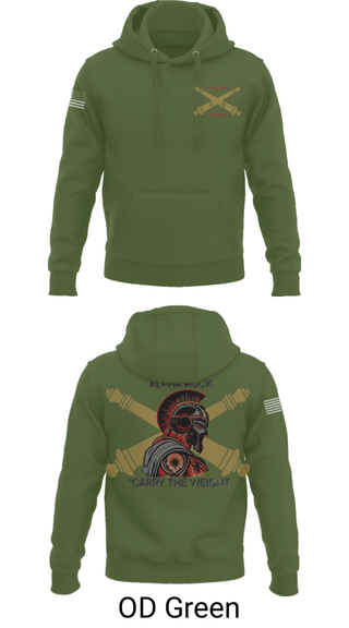 Hoodie, ALPHA ROCK, Army, Teamtime, Team time, sublimation, custom sports apparel, team uniforms, spirit wear, spiritwear, sports uniforms, custom shirts, team store, custom team store, fundraiser sports, apparel fundraiser