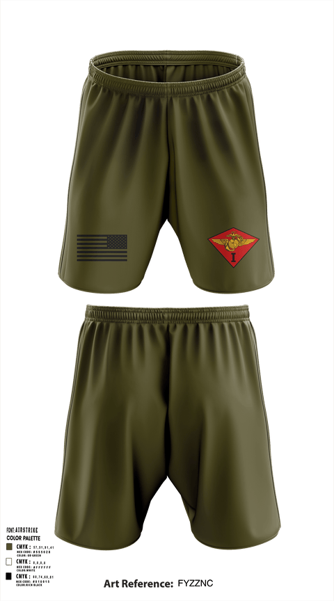 Athletic Shorts With Pockets, Marine Air Group 24, Marines, Teamtime, Team time, sublimation, custom sports apparel, team uniforms, spirit wear, spiritwear, sports uniforms, custom shirts, team store, custom team store, fundraiser sports, apparel fundraiser