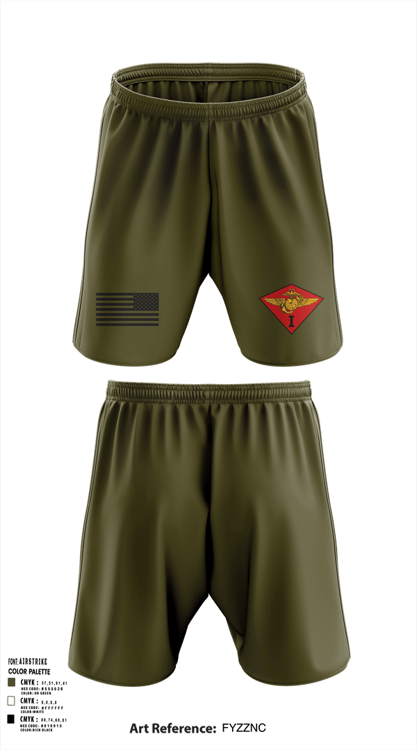 Athletic Shorts With Pockets, Marine Air Group 24, Marines, Teamtime, Team time, sublimation, custom sports apparel, team uniforms, spirit wear, spiritwear, sports uniforms, custom shirts, team store, custom team store, fundraiser sports, apparel fundraiser