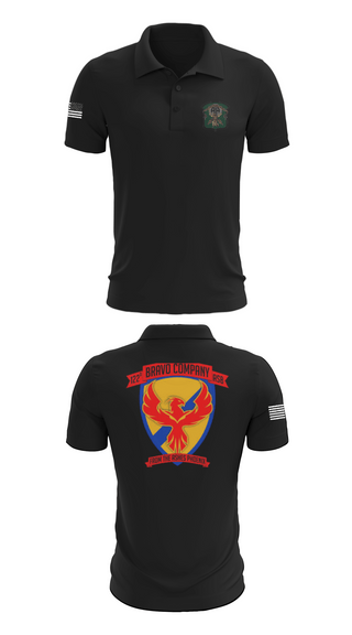 Short Sleeve Performance Polo, B-Co 122 ASB, Army, Teamtime, Team time, sublimation, custom sports apparel, team uniforms, spirit wear, spiritwear, sports uniforms, custom shirts, team store, custom team store, fundraiser sports, apparel fundraiser