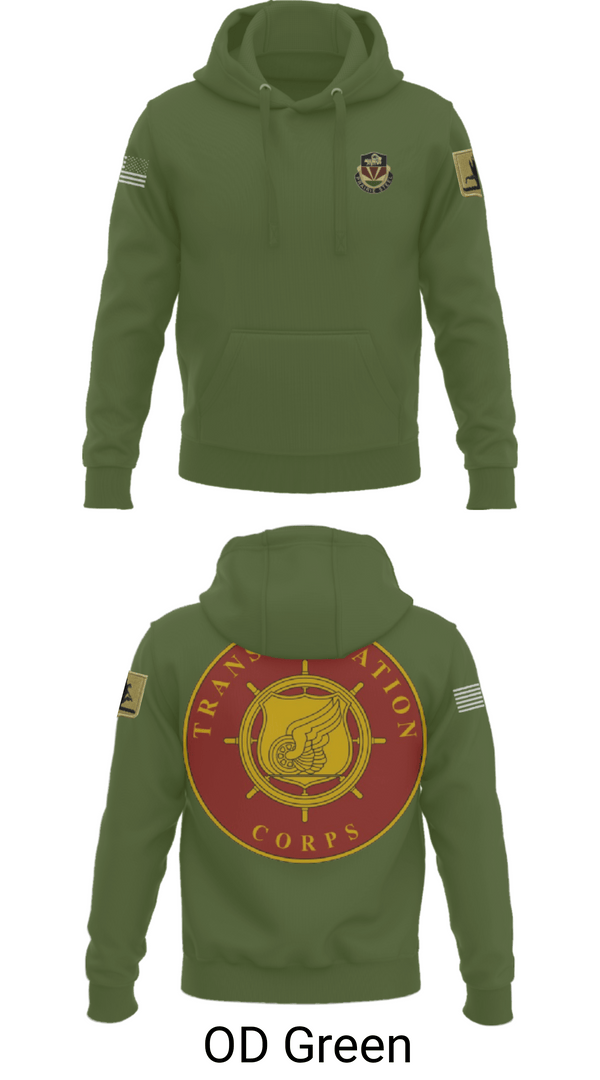 Hoodie, 189th Transportation Company, , Teamtime, Team time, sublimation, custom sports apparel, team uniforms, spirit wear, spiritwear, sports uniforms, custom shirts, team store, custom team store, fundraiser sports, apparel fundraiser