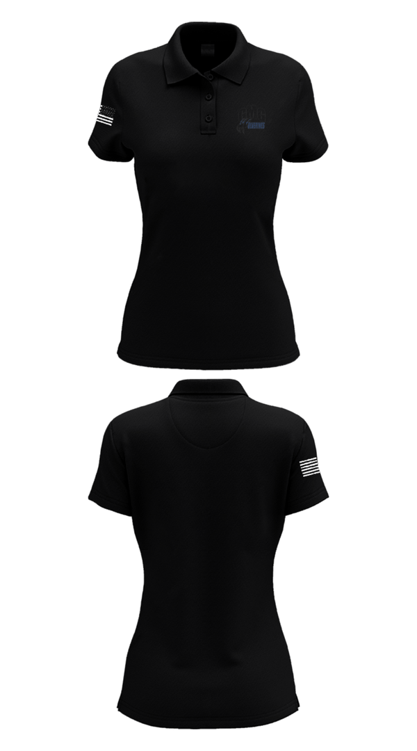 Womens Short Sleeve Performance Polo, GMG Senior High School Cheer, Cheer, Teamtime, Team time, sublimation, custom sports apparel, team uniforms, spirit wear, spiritwear, sports uniforms, custom shirts, team store, custom team store, fundraiser sports, apparel fundraiser