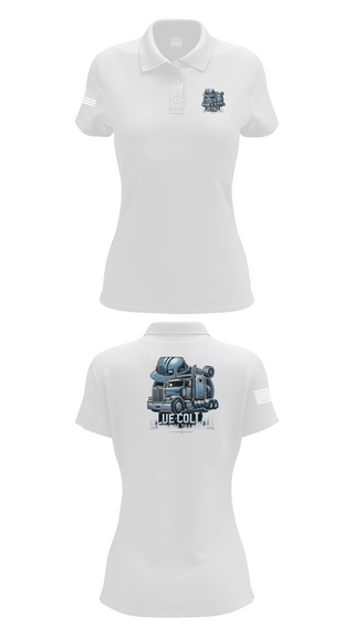 Womens Short Sleeve Performance Polo, Blue Collar Fitness Training, , Teamtime, Team time, sublimation, custom sports apparel, team uniforms, spirit wear, spiritwear, sports uniforms, custom shirts, team store, custom team store, fundraiser sports, apparel fundraiser