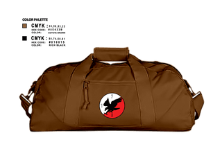 Duffle Bag, Savage Platoon, 2-7 CAV1/7 CAV, Blackhawk Troop, Gold Platoon, Army, Teamtime, Team time, sublimation, custom sports apparel, team uniforms, spirit wear, spiritwear, sports uniforms, custom shirts, team store, custom team store, fundraiser sports, apparel fundraiser