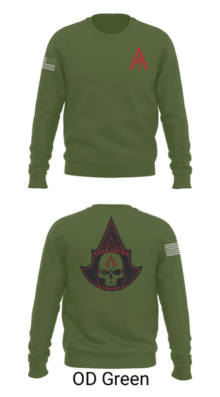 Crew Neck Sweatshirt, A Co. 1-3 AB, Army, Teamtime, Team time, sublimation, custom sports apparel, team uniforms, spirit wear, spiritwear, sports uniforms, custom shirts, team store, custom team store, fundraiser sports, apparel fundraiser