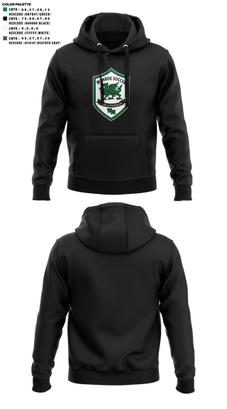 Hoodie, William Monroe High School Soccer, Women's Soccer, Teamtime, Team time, sublimation, custom sports apparel, team uniforms, spirit wear, spiritwear, sports uniforms, custom shirts, team store, custom team store, fundraiser sports, apparel fundraiser