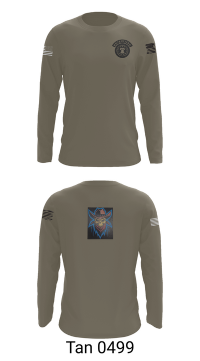 U.S. Army Recruiting Eau Claire 30738905 Long Sleeve Performance Shirt 66