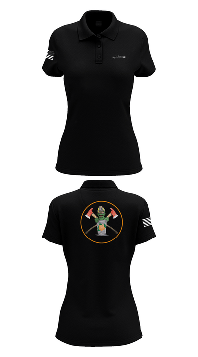 91 Bravo 3173818 Women's Short Sleeve Performance Polo  - 35