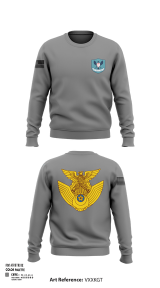 Crew Neck Sweatshirt, 衛生, Air Force, Teamtime, Team time, sublimation, custom sports apparel, team uniforms, spirit wear, spiritwear, sports uniforms, custom shirts, team store, custom team store, fundraiser sports, apparel fundraiser