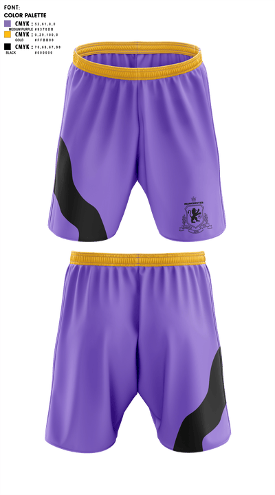 Lions 80364311 Athletic Shorts With Pockets - 1