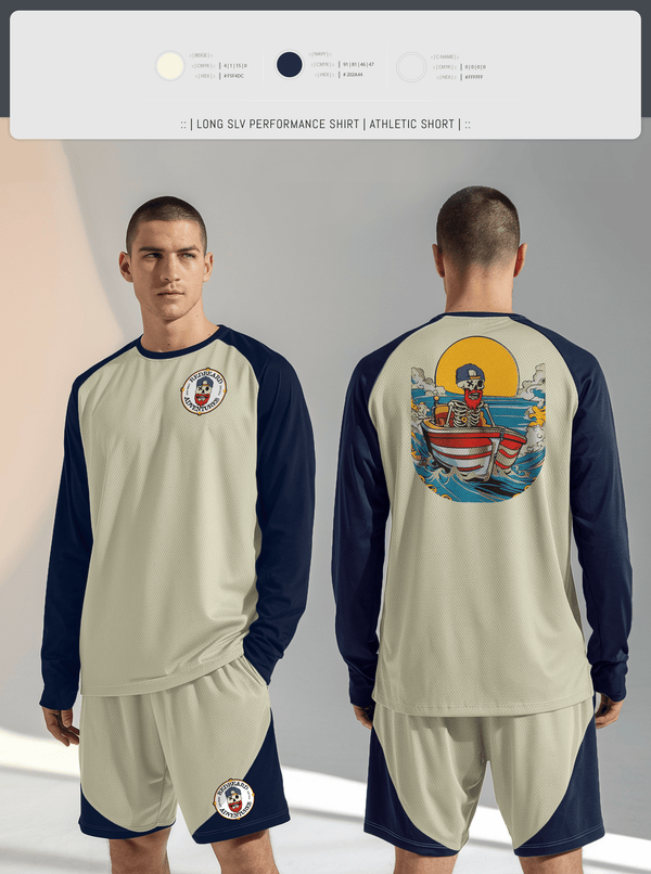 Long Sleeve Performance Shirt, Red beard Adventures, , Teamtime, Team time, sublimation, custom sports apparel, team uniforms, spirit wear, spiritwear, sports uniforms, custom shirts, team store, custom team store, fundraiser sports, apparel fundraiser