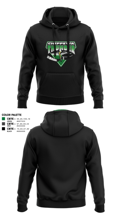 Chippewa Youth Hockey 90833189 Hoodie - 4