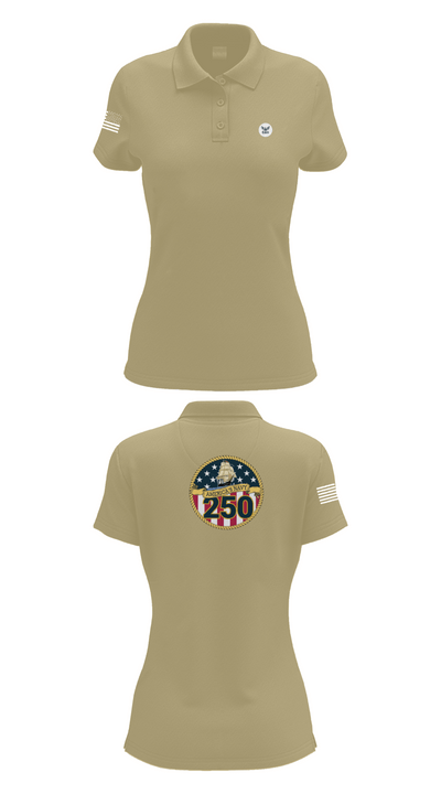 Dooka 76222209 Women's Short Sleeve Performance Polo  - 90