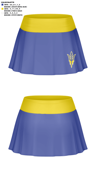 Villa Grove High School Cheer 92409142 Skort - 41