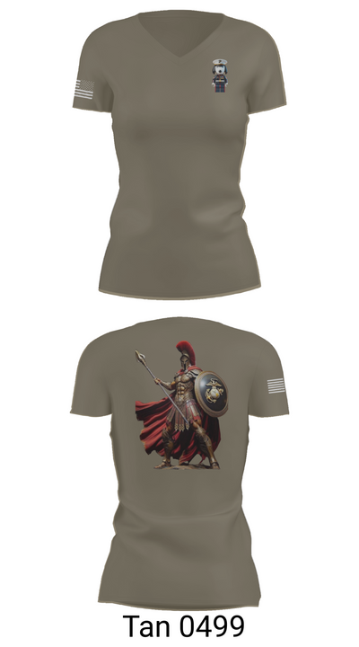 2nd Recon 29703563 Women's Short Sleeve V-neck Shirt - 68