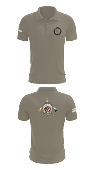 Short Sleeve Performance Polo, Seminole Battalion, Army, Teamtime, Team time, sublimation, custom sports apparel, team uniforms, spirit wear, spiritwear, sports uniforms, custom shirts, team store, custom team store, fundraiser sports, apparel fundraiser
