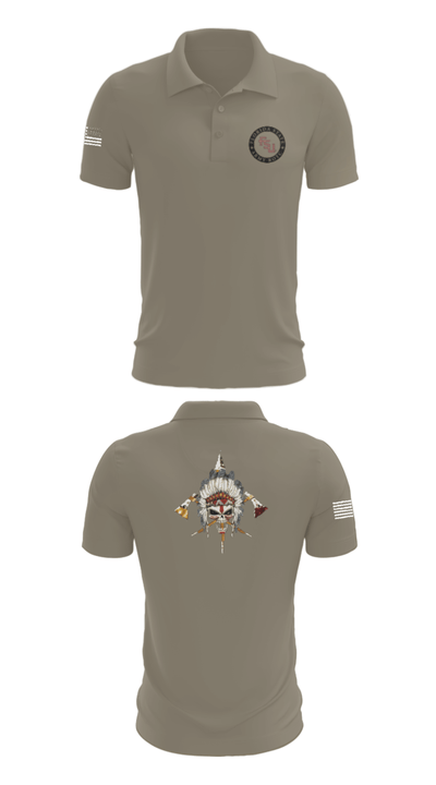 Seminole Battalion 90805231 Short Sleeve Performance Polo - 67
