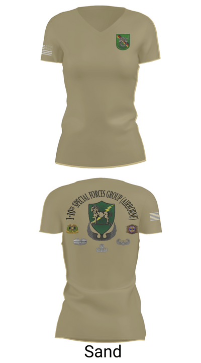 1-10 SFG FSC 9783356 Women's Short Sleeve V-neck Shirt - 88