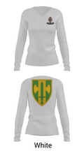 615th MP CO 40178490 Women's Long Sleeve V-neck Shirt - 16
