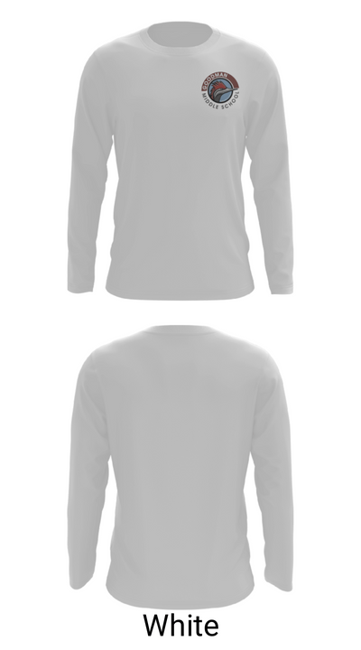 Goodman Middle School Soccer 21571091 Long Sleeve Performance Shirt - 7