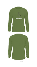 B2 Patriots 31885099 Long Sleeve Performance Shirt 52