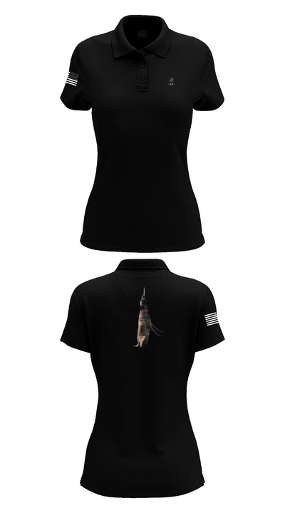 Mals K9 82782648 Women's Short Sleeve Performance Polo  - 35