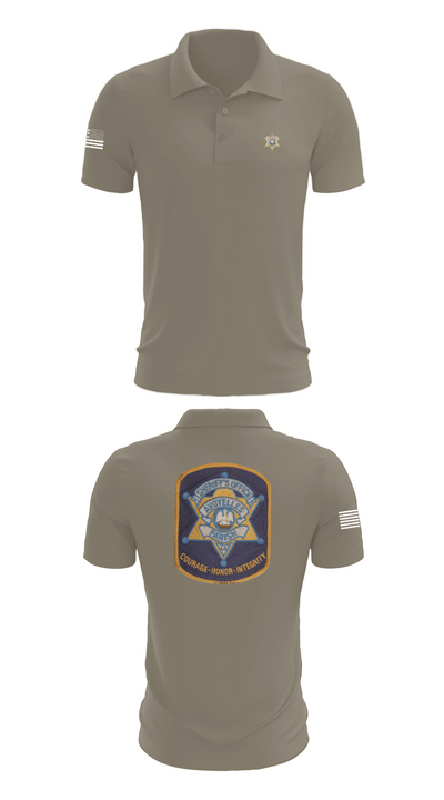 Criminal Investigation 3938601 Short Sleeve Performance Polo - 64