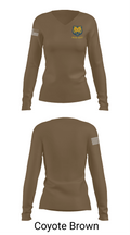 UNC BEARS 8989709 Women's Long Sleeve V-neck Shirt - 17