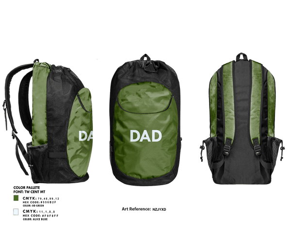 Gear Bag, dad, Baseball, Teamtime, Team time, sublimation, custom sports apparel, team uniforms, spirit wear, spiritwear, sports uniforms, custom shirts, team store, custom team store, fundraiser sports, apparel fundraiser