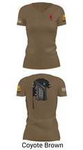 121 transportation 53489531 Women's Short Sleeve V-neck Shirt - 8