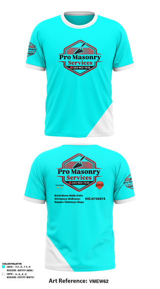 Short Sleeve Performance Shirt, Pro Masonry Services LLC, , Teamtime, Team time, sublimation, custom sports apparel, team uniforms, spirit wear, spiritwear, sports uniforms, custom shirts, team store, custom team store, fundraiser sports, apparel fundraiser