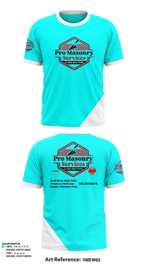 Short Sleeve Performance Shirt, Pro Masonry Services LLC, , Teamtime, Team time, sublimation, custom sports apparel, team uniforms, spirit wear, spiritwear, sports uniforms, custom shirts, team store, custom team store, fundraiser sports, apparel fundraiser