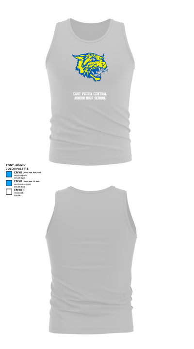 East Peoria Central Junior High School 11215542 Tank Top - 13