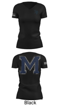 Marysville High School Cheer 26495942 Women's Short Sleeve V-neck Shirt - 38