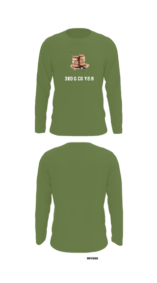 Long Sleeve Performance Shirt, 3rd G Co v2/8, Marines, Teamtime, Team time, sublimation, custom sports apparel, team uniforms, spirit wear, spiritwear, sports uniforms, custom shirts, team store, custom team store, fundraiser sports, apparel fundraiser