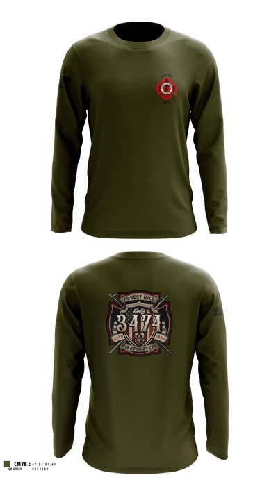 Local 3474 65707926 Long Sleeve Performance Shirt - 2
