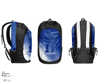 Gear Bag, De Ridder High School Softball, Softball, Teamtime, Team time, sublimation, custom sports apparel, team uniforms, spirit wear, spiritwear, sports uniforms, custom shirts, team store, custom team store, fundraiser sports, apparel fundraiser
